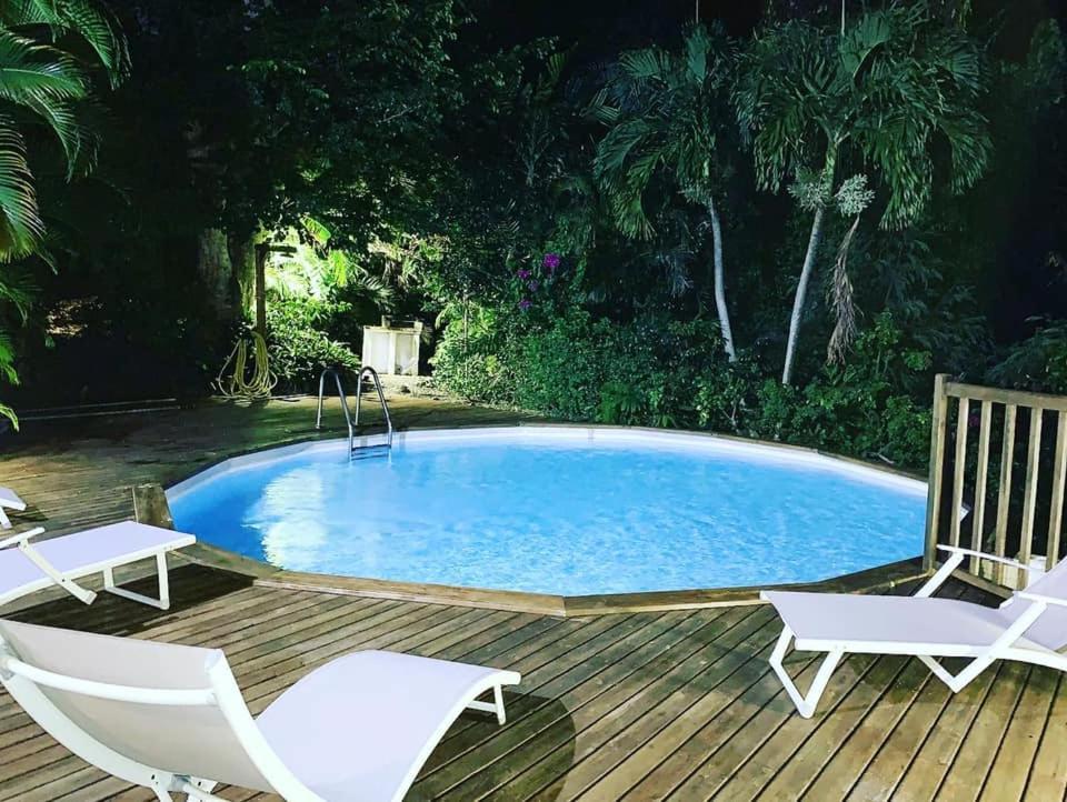 Villa Du Jardin Botanique, Ex. Propriete Coluche Deshaies Extérieur photo