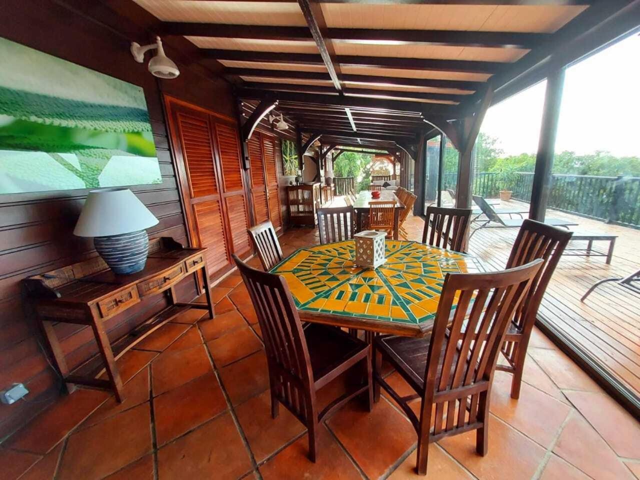 Villa Du Jardin Botanique, Ex. Propriete Coluche Deshaies Extérieur photo